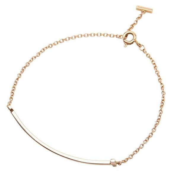 TIFFANY 18k Gold Charm Bracelet - Picture 2 of 9